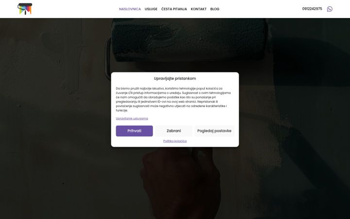 Snímek obrazovky farbajto.hr
