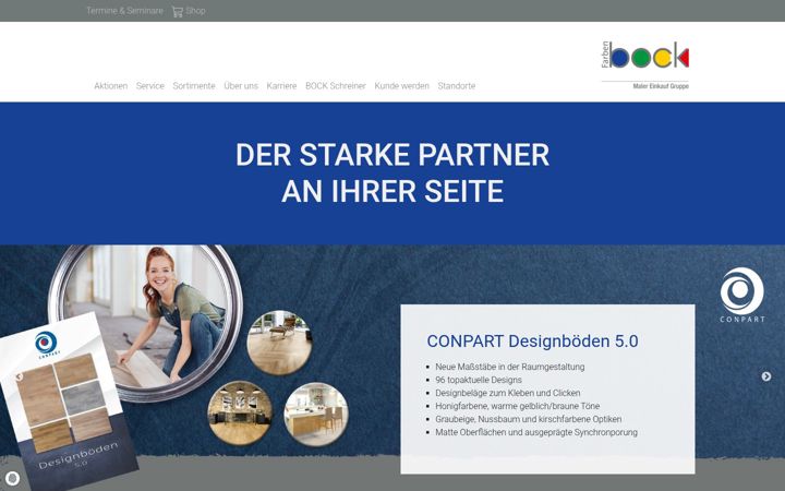 Screenshot of farben-bock.de