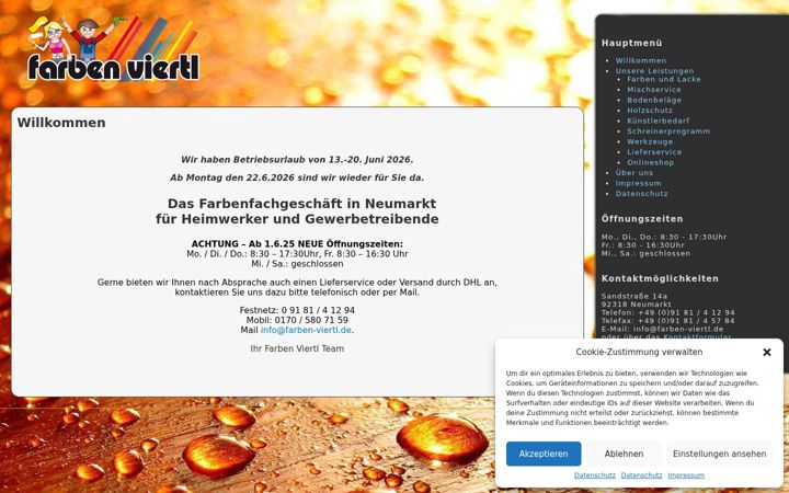 Screenshot ta' farben-viertl.de