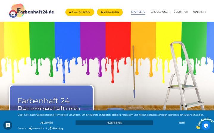 Screenshot of farbenhaft24.de