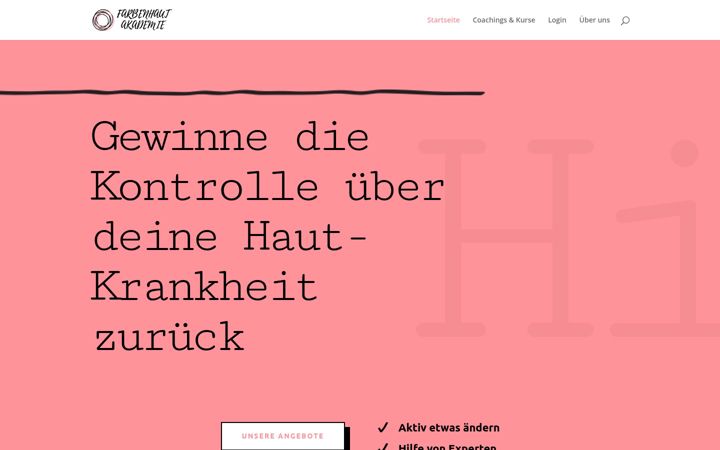 Screenshot of farbenhaut-akademie.de