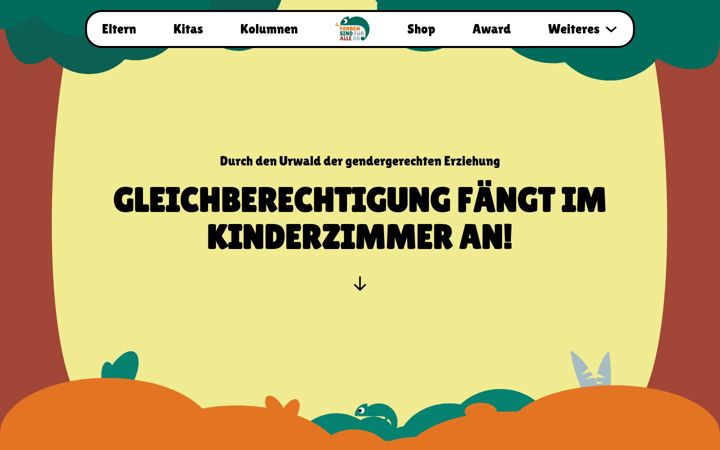 Screenshot of farbensindfueralleda.de