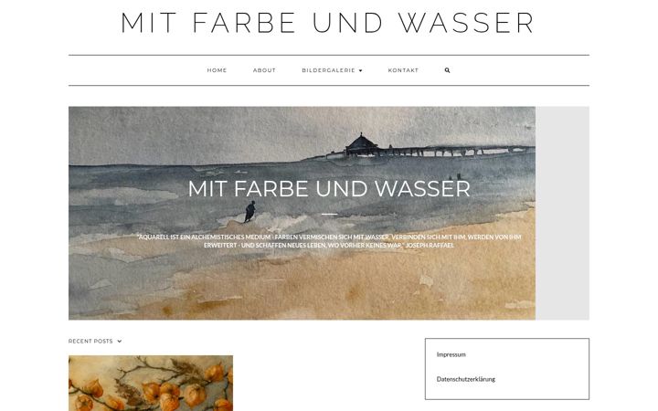 Screenshot of farbeundwasser.de