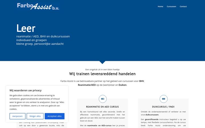 Screenshot of farboassist.nl