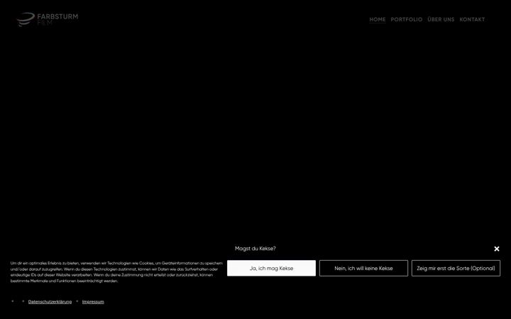 Screenshot of farbsturm-film.de