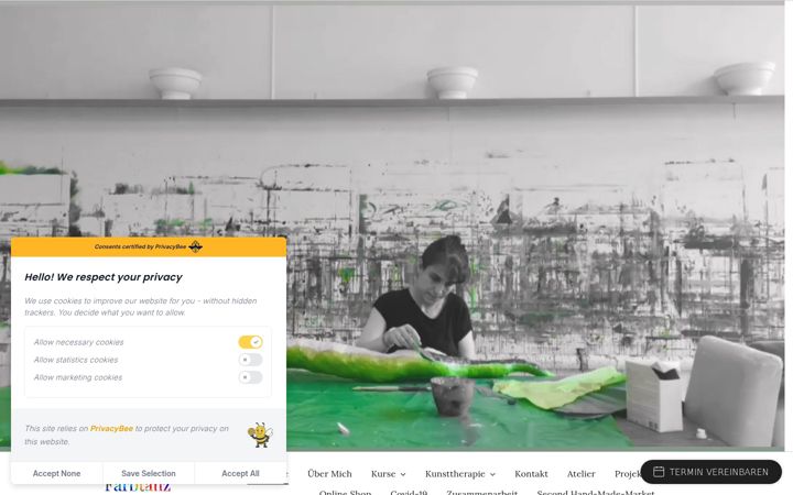 Screenshot of farbtanz.ch
