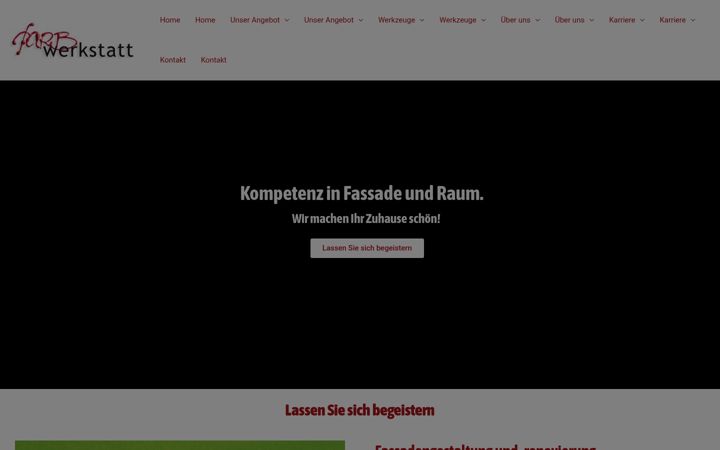 Screenshot of farbwerkstatt.de