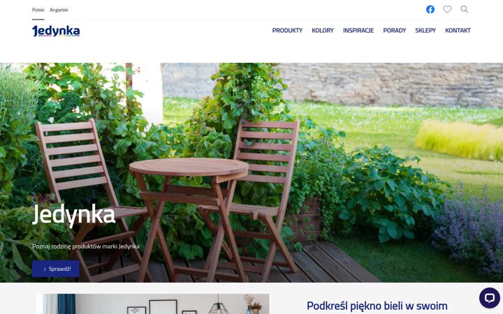 Screenshot of farbyjedynka.pl