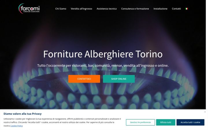 Screenshot of farcomi.it