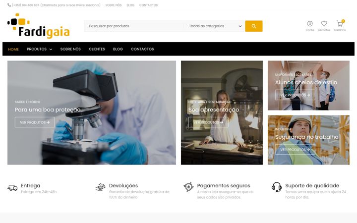 Screenshot of fardigaia.com
