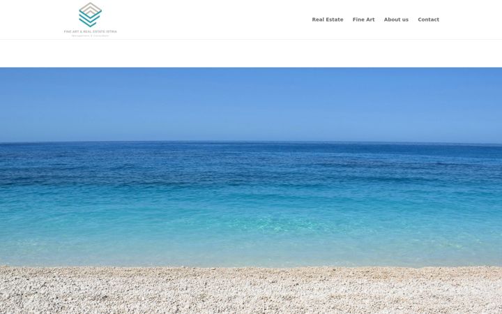 Screenshot of fare-istria.com