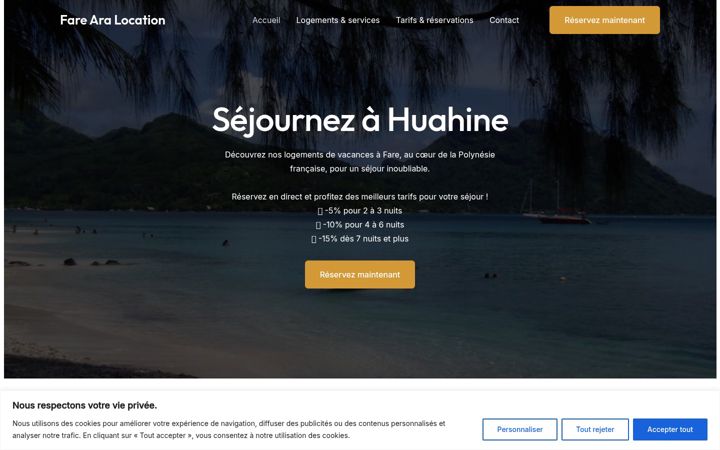 Screenshot of fareara.com