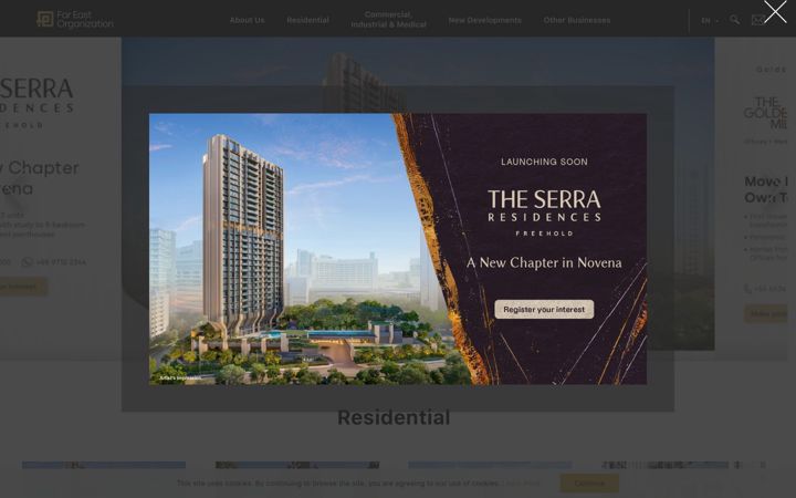 Screenshot of fareast.com