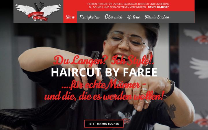 Screenshot of faree.de
