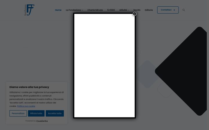 Screenshot of farefuturofondazione.it