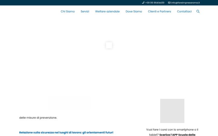 Screenshot of fareimpresaroma.it