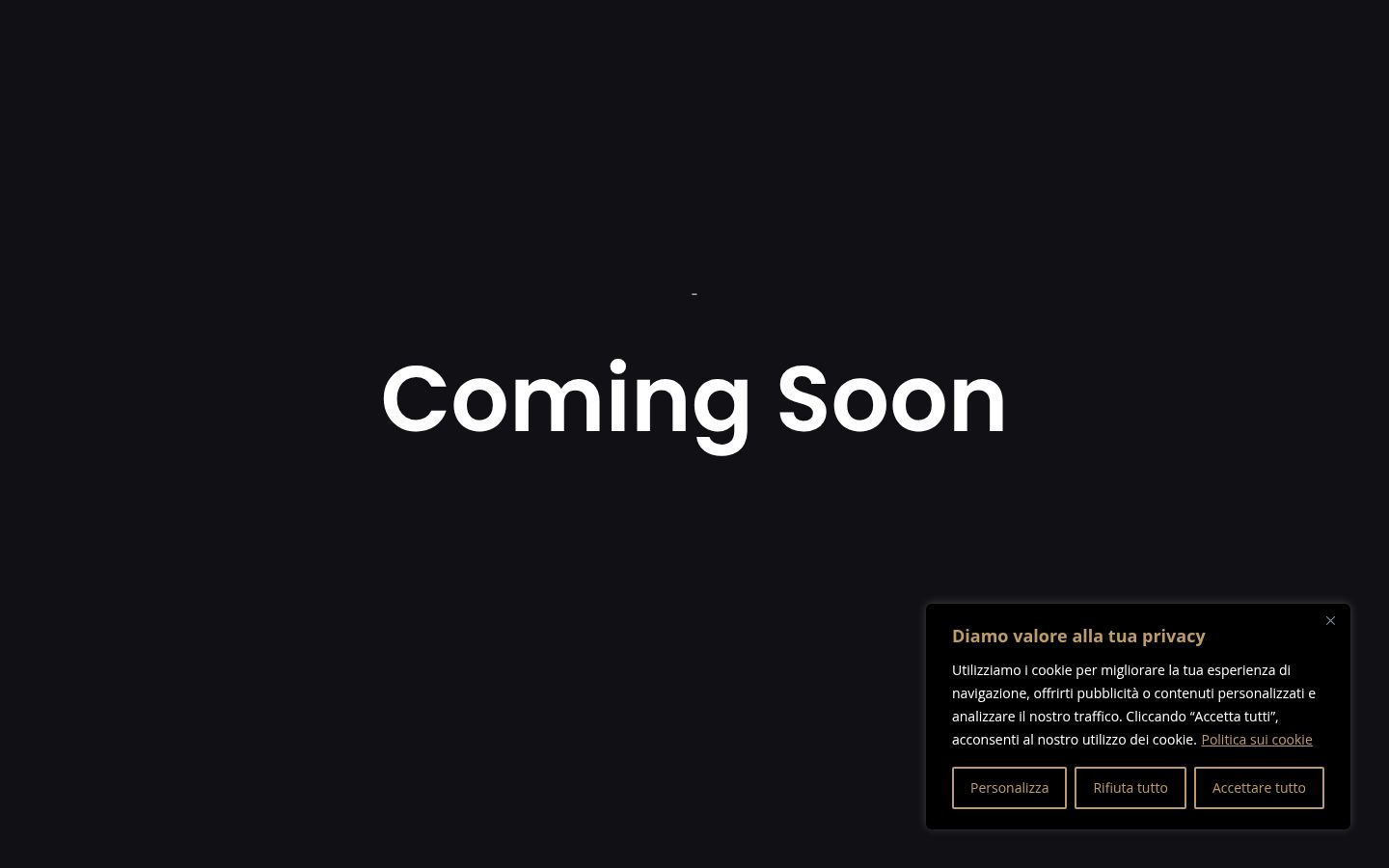 Captura de pantalla del banner de consentimiento mostrado antes de cualquier interacción