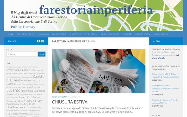 Screenshot of farestoriainperiferia.org