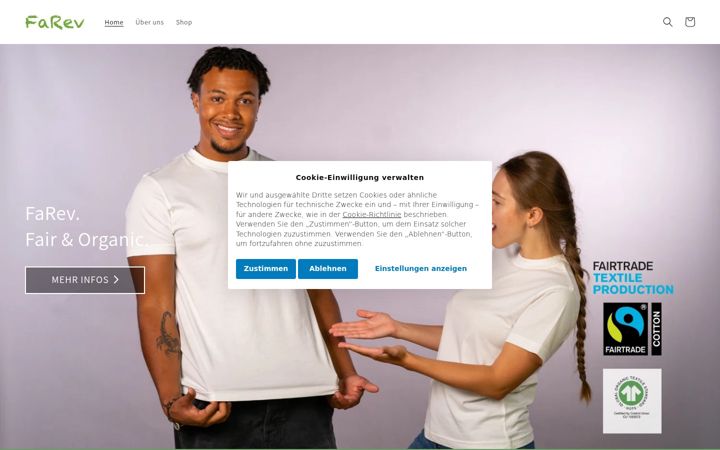 Screenshot of farev.de