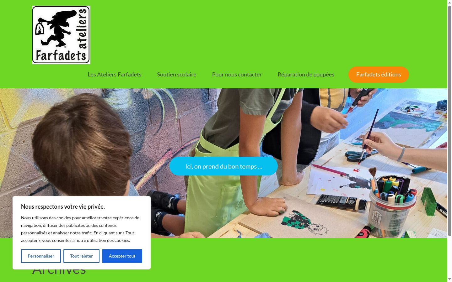 Screenshot tal-banner tal-kunsens muri qabel kwalunkwe interazzjoni