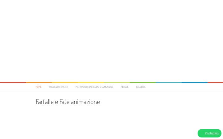 Screenshot of farfalleefateanimazione.it