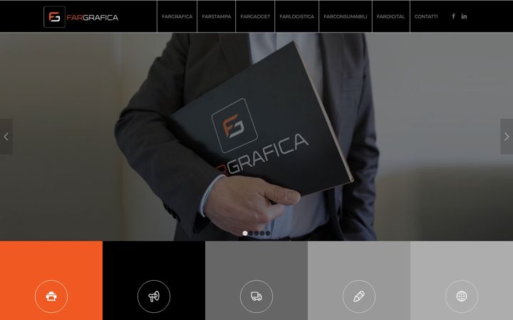 Screenshot of fargrafica.it