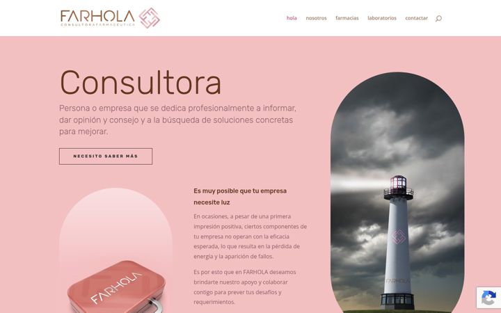 Screenshot of farhola.es