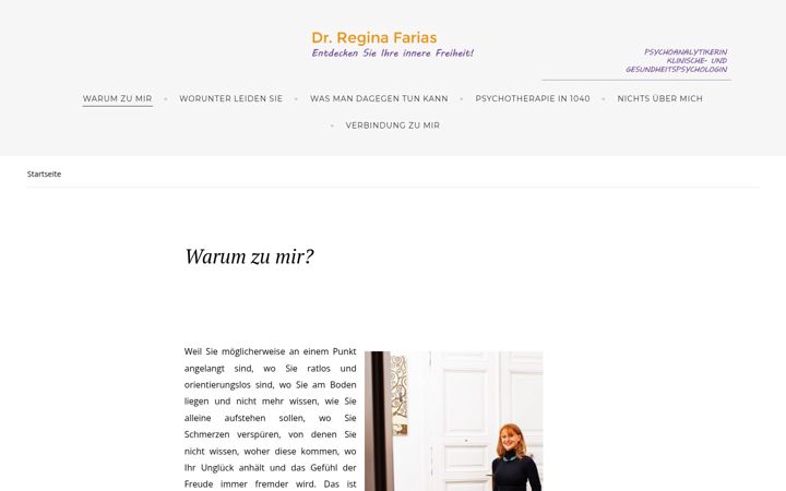 Screenshot of farias.at