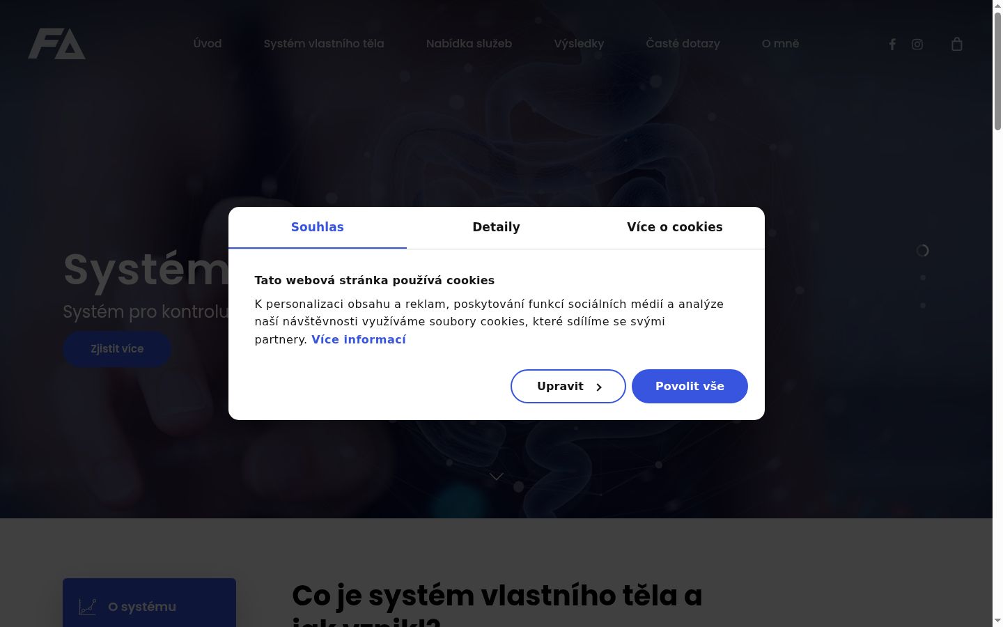 Captura de ecrã do banner de consentimento apresentado antes de qualquer interação
