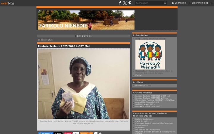 Screenshot of farikolo-nienedie.com