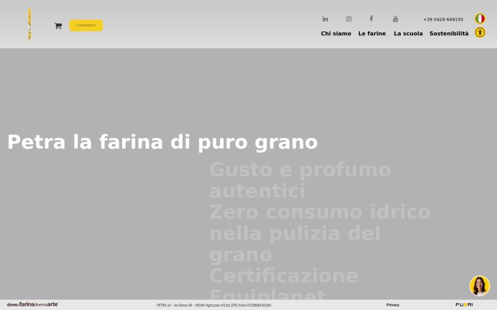 Screenshot van farinapetra.it