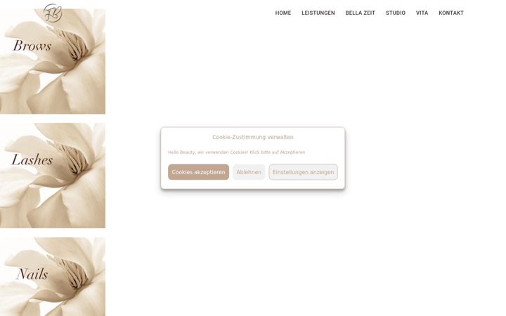 Screenshot of farinas-bellaria.de