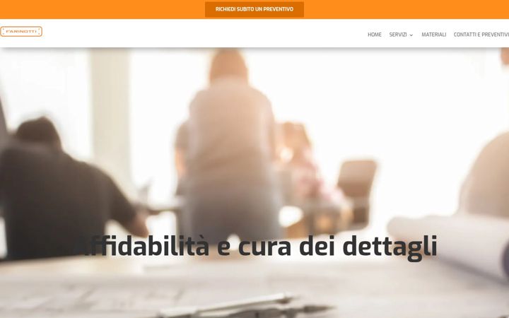 Screenshot of farinotti.it