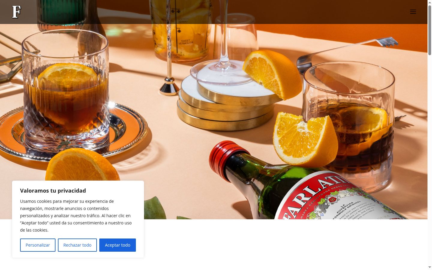 Zrzut ekranu banera zgody wyświetlanego przed jakąkolwiek interakcją