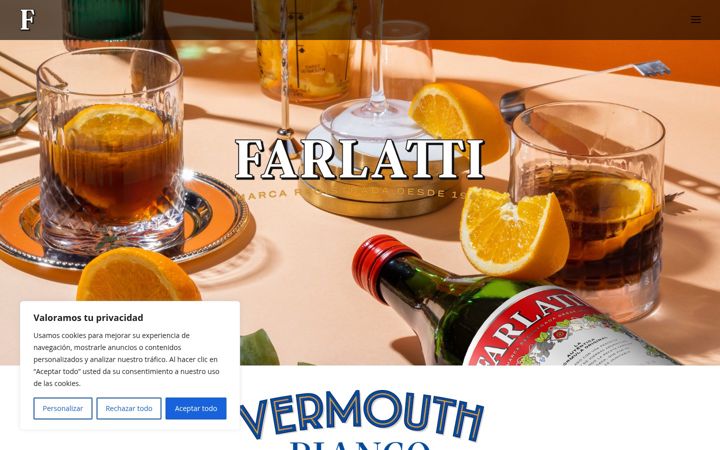 Screenshot of farlatti.com