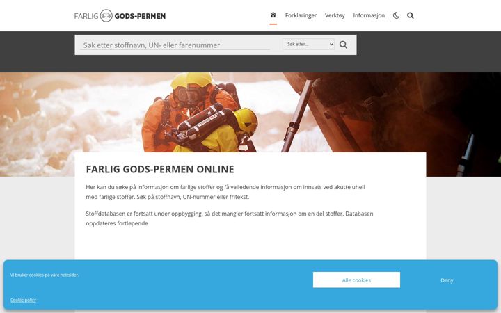 Screenshot of farliggodspermen.no