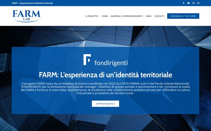 Captură de ecran a farm-lab.it