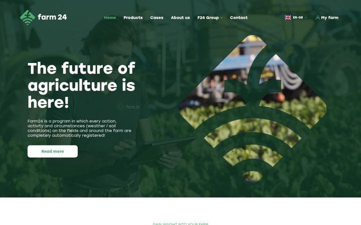 Zrzut ekranu farm24.io