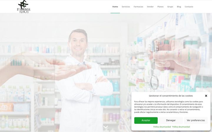 Screenshot του farma-iuris.es