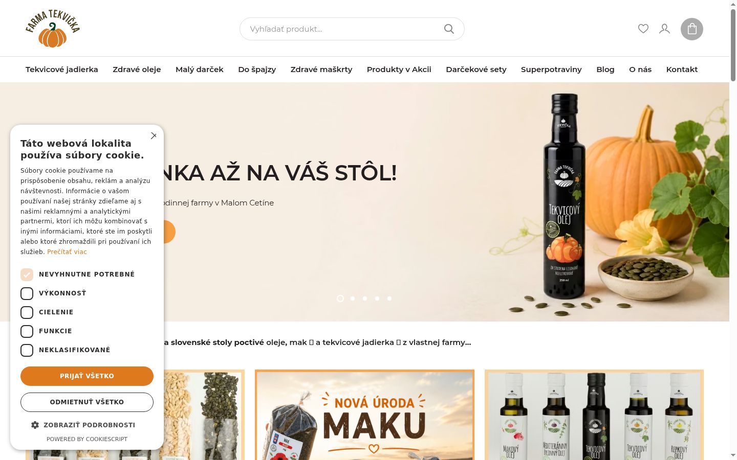 Snímek obrazovky baneru souhlasu zobrazeného před jakoukoli interakcí