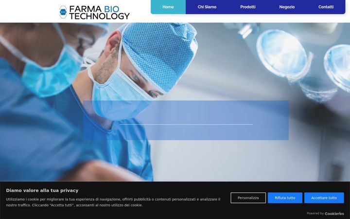Screenshot of farmabiotechnology.com