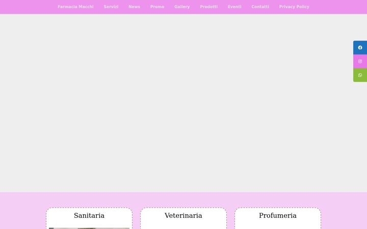 Screenshot of farmacia-macchi.it