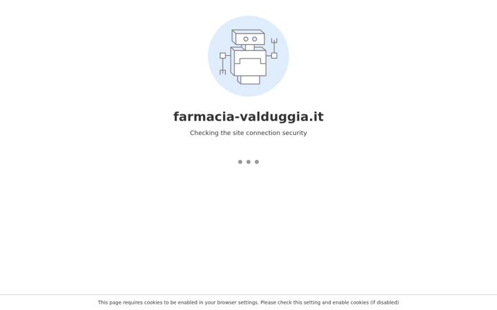 Screenshot of farmacia-valduggia.it