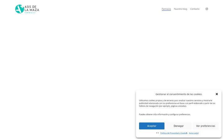 Screenshot of farmaciaasisdelamaza.es