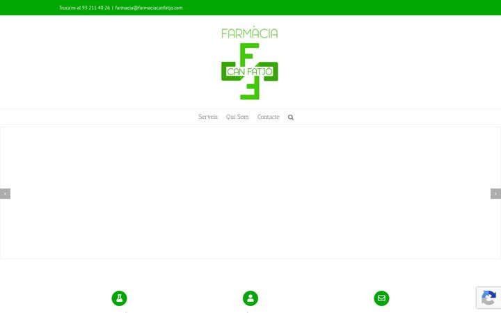 Screenshot of farmaciacanfatjo.com
