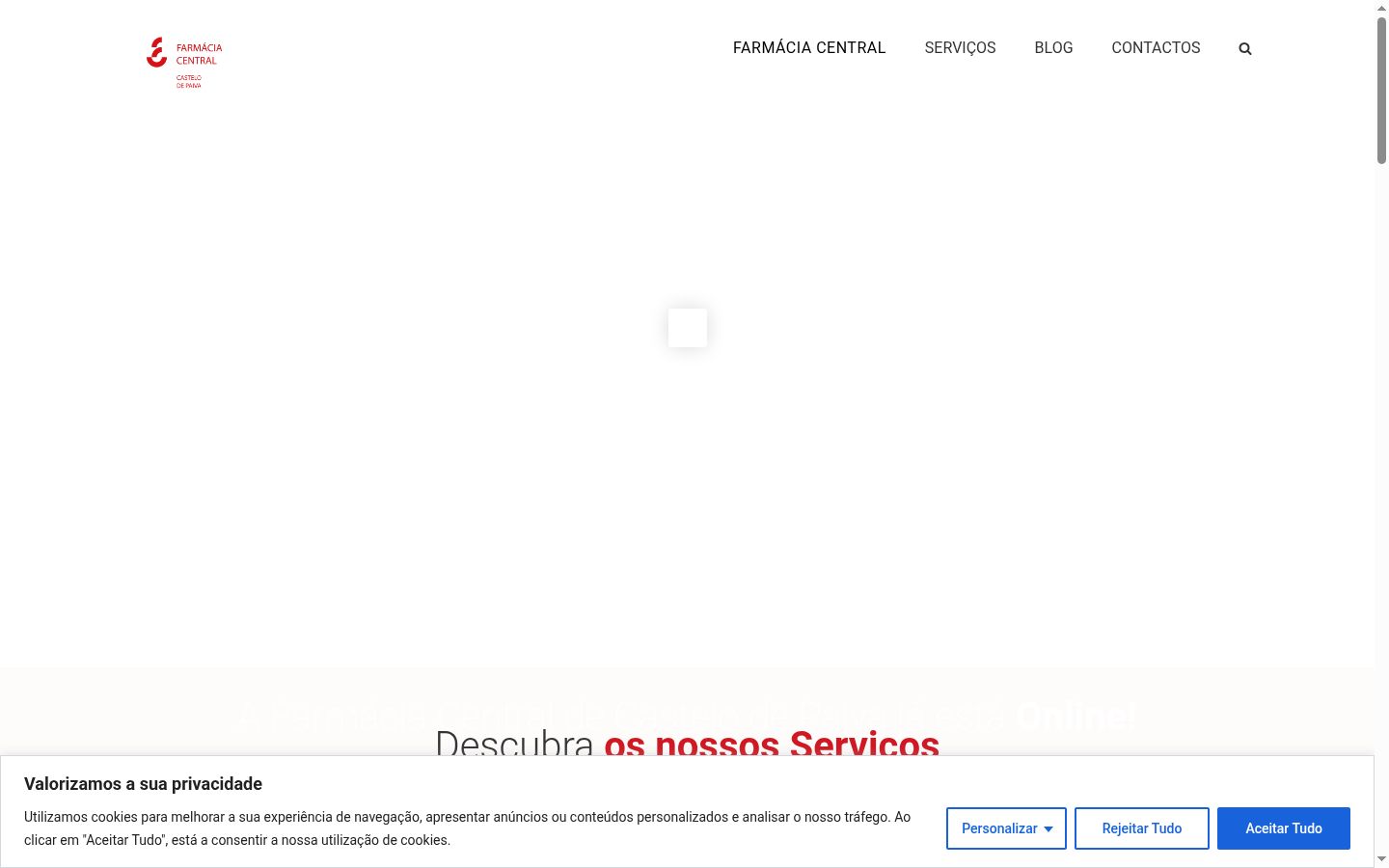 Capture d'écran de la bannière de consentement affichée avant toute interaction