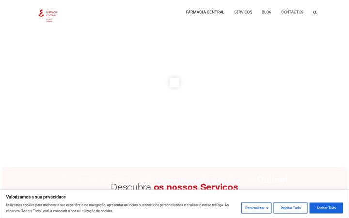 Screenshot van farmaciacentralcastelopaiva.pt