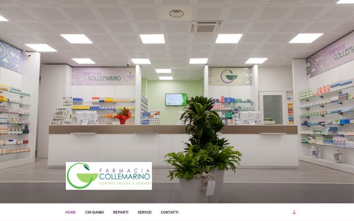 Screenshot of farmaciacollemarino.it