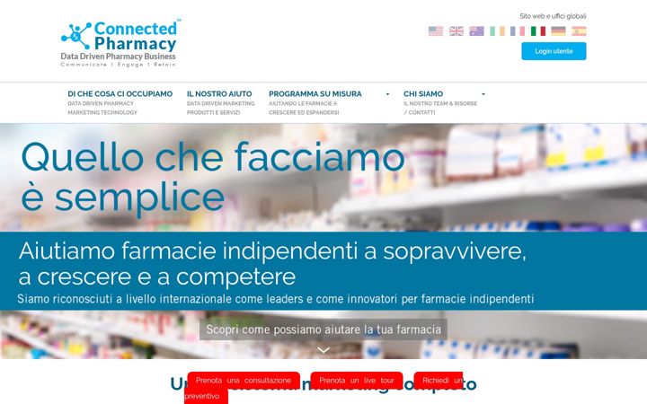 Capture d'écran de farmaciaconnessa.it