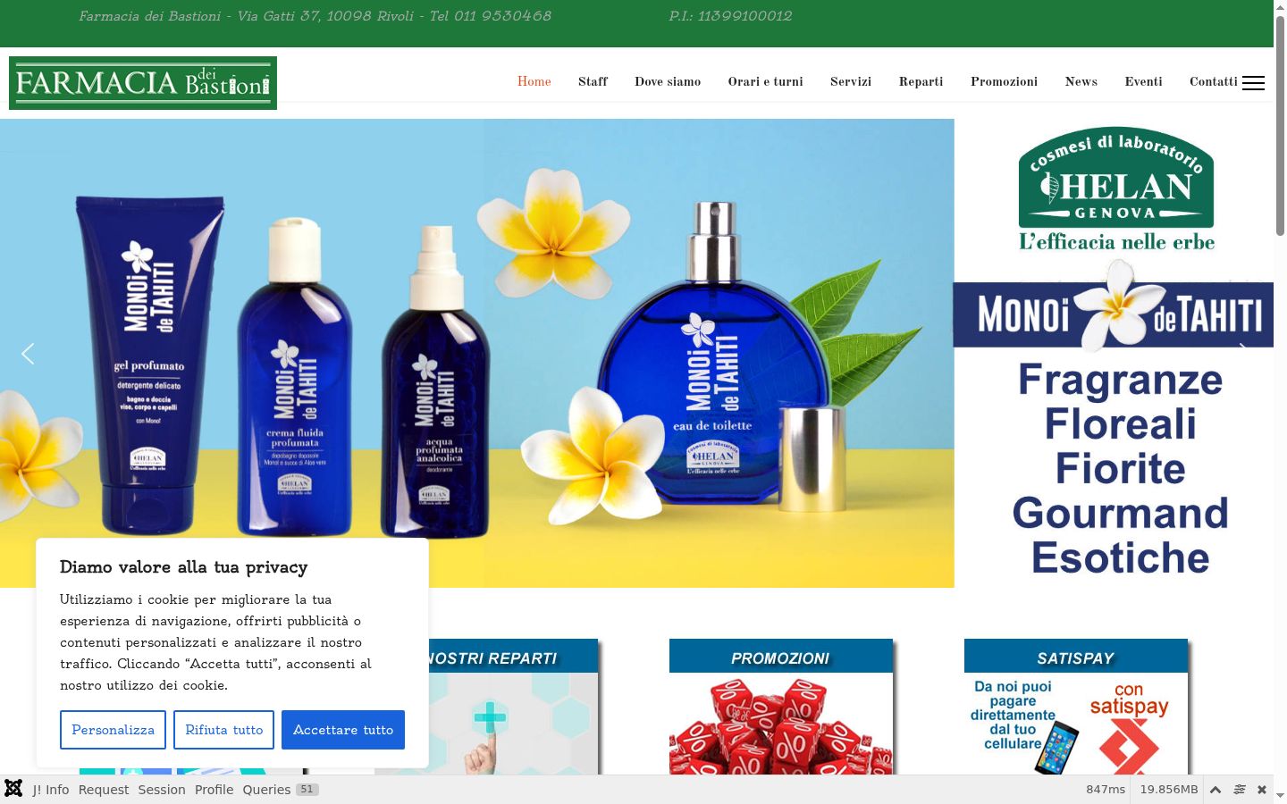 Screenshot van de toestemmingsbanner zoals getoond vóór enige interactie